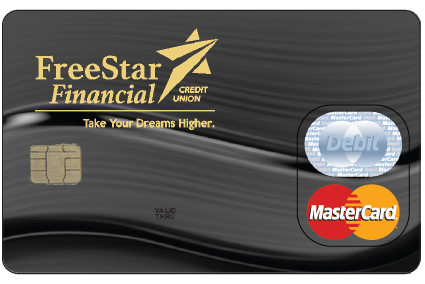 picture of a Freestar Financial debit card